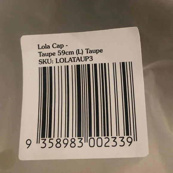 Lack Of Color Lola Suede Taupe Hat. NWT! Sz L 59, XL (61